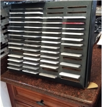 Quartz Marble Desktop Display Rack