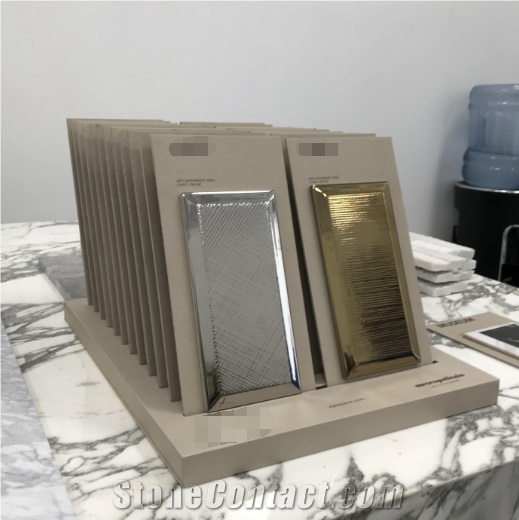 Quartz Stone Mosaic Tile Sample Display Stand