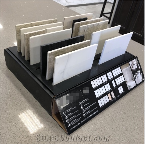 Showroom Tile Marble Quartz Stone Display Stand