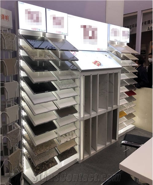 Stone Marble Granite Sample Display Rack 