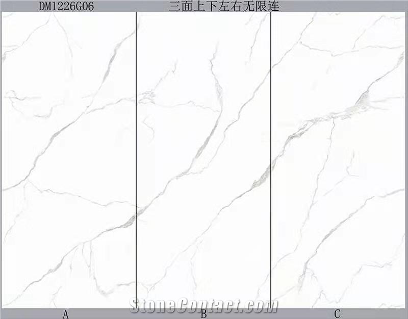 Calacatta White Sintered Stone Panel
