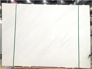 Grade A Aristone White Marble Slabs Greece Pure White Marble