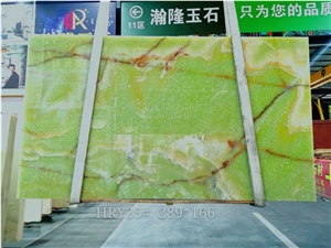 Green Onyx Slabs Jade Green Onyx Wall Tile
