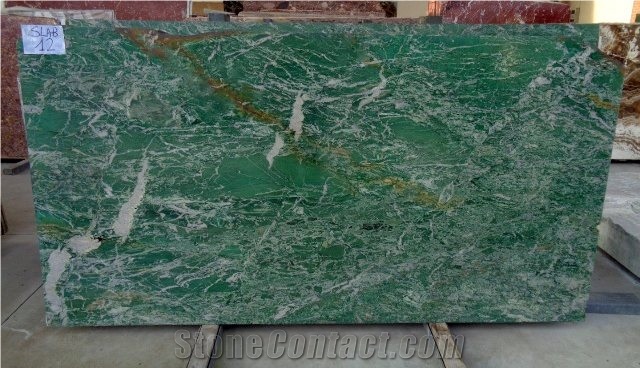 Italian Verde Malachite Marble Tiles And Slabs