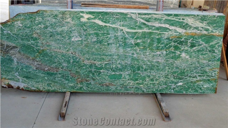Italian Verde Malachite Marble Tiles And Slabs