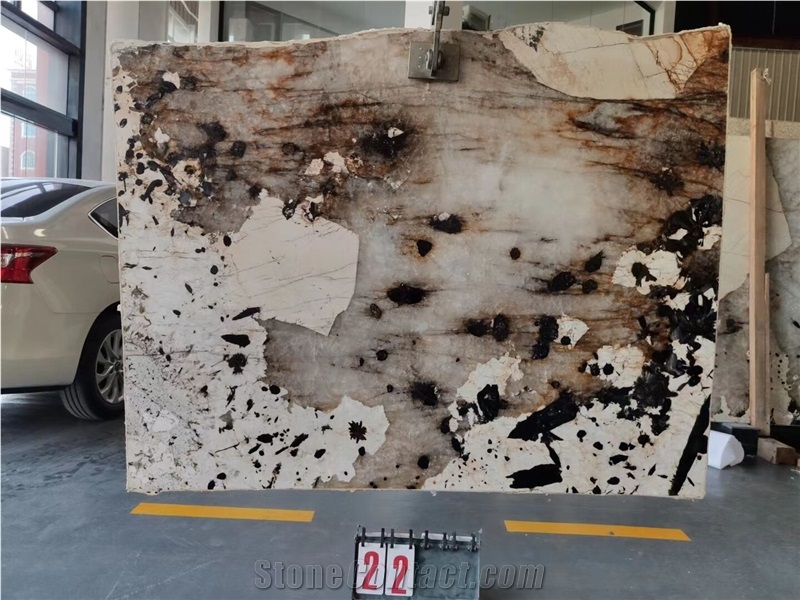 Pandora  White Granite  Brazil Pandora White Quartzite Tiles