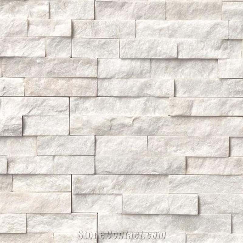 Arctic White Slate Ledger Panel For Walling