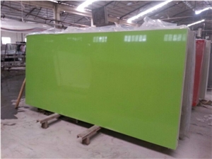 Elegant Artificial Stone Quartz Kitchen Slab