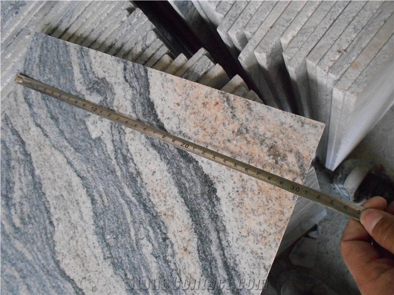 China Cheap Juparana Light Pink Granite Tile Natural Stone 