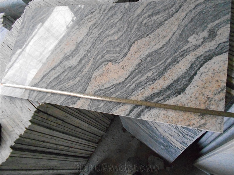 China Cheap Juparana Light Pink Granite Tile Natural Stone 