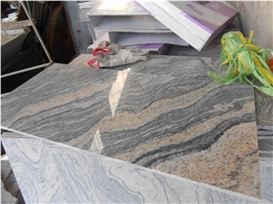 China Cheap Juparana Light Pink Granite Tile Natural Stone 