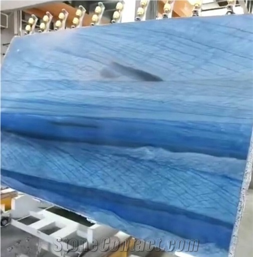 High Quality Azul Macaubas Slab For Bathroom And Countertop