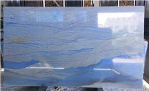 High Quality Azul Macaubas Slab For Bathroom And Countertop