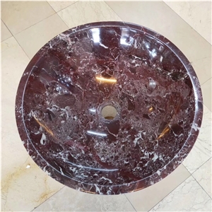 Italian Art Basin Above Counter Ceramic Bathroom Wash