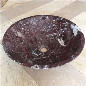 Italian Art Basin Above Counter Ceramic Bathroom Wash