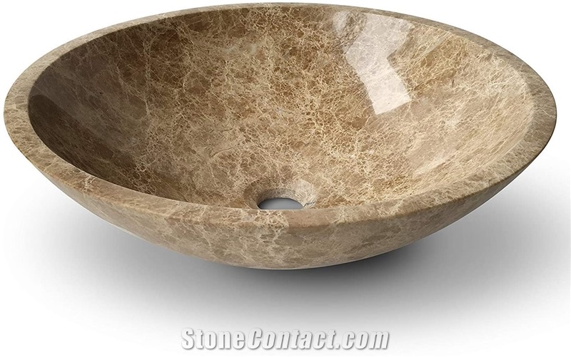 Italian Art Basin Above Counter Ceramic Bathroom Wash