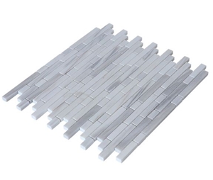 Linear Strip Mosaic Wall Floor Tile/Kitchen Floor Marble