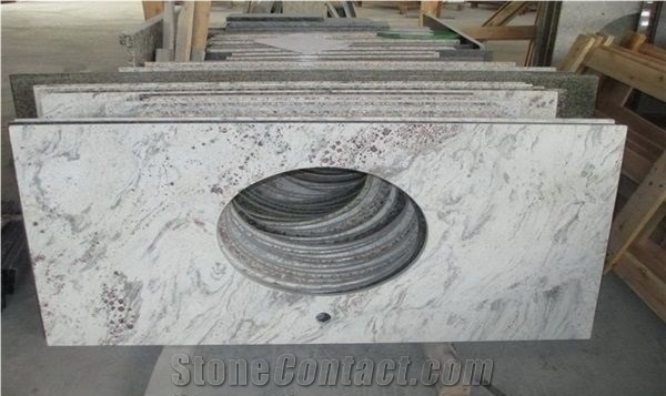 Marble Rock Porcelain Kitchen Countertop Office Table Top