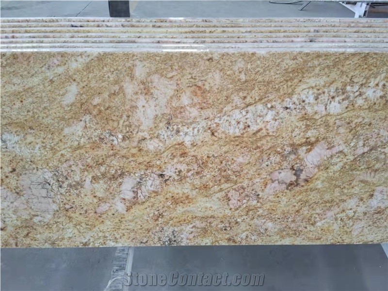 Imperial Prada Shiva Raja Colonial Gold Slab Tile Step Tops 