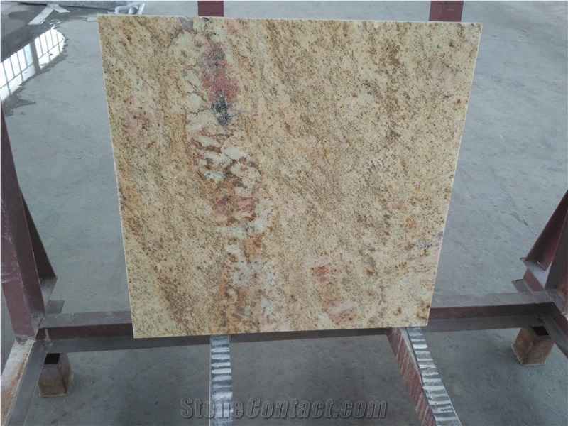 Imperial Prada Shiva Raja Colonial Gold Slab Tile Step Tops 