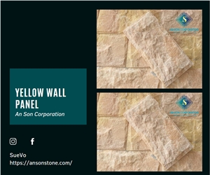 Hot Product - Vietnam Yellow Mushroom Face Wall Panel Hot Product - Vietnam Yellow Mushroom Face Wall Panel