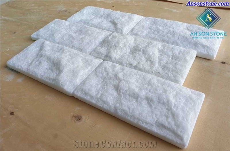 Mushroomed Pure White Wall Panel