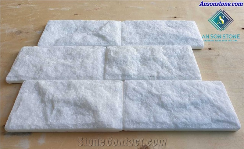 Mushroomed Pure White Wall Panel