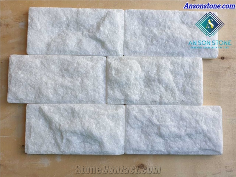 Mushroomed Pure White Wall Panel