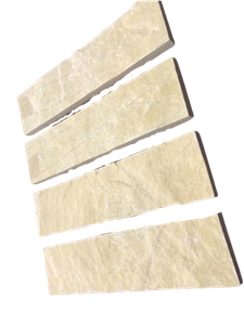 Natural Stone Yellow Split Size 5X20x1.5Cm Natural Stone Yellow Split Size 5X20x1.5Cm