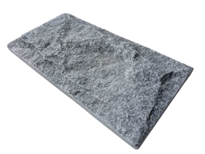 Natural Surface Mushroom Stone Wall Black