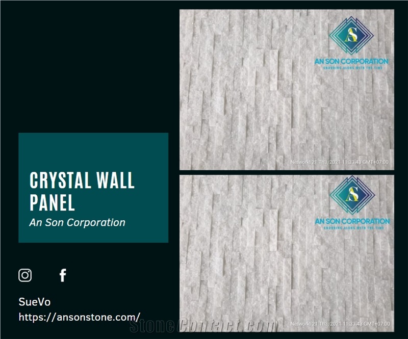 Vietnam Crystal Wall Panel For Cladding 
