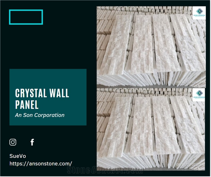 Vietnam Crystal Wall Panel From ASC