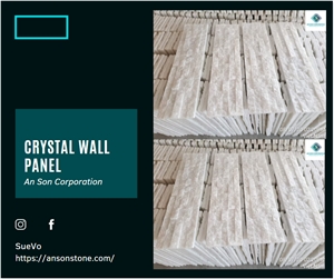 Vietnam Crystal Wall Panel From ASC