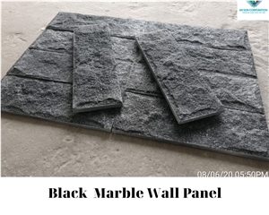 Wall Panel Mushroom Face Black Marble Wall Panel Mushroom Face Black Marble