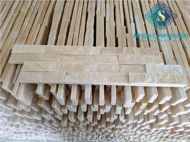 Yellow Wall Panel Used For Wall Cladding, Indoor Decoration