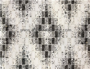 Altantic Grey Cement Recast Terrazzo Slabs