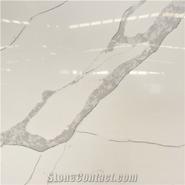Calacatta Leon Quartz Slabs, Calacatta Quartz Slabs