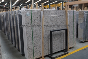 Colourful Cement Precast Terrazzo Slabs Cement Tiles