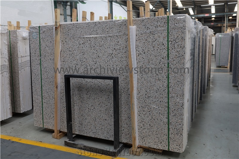 Colourful Cement Precast Terrazzo Slabs Cement Tiles