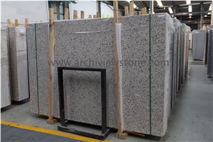 Colourful Cement Precast Terrazzo Slabs Cement Tiles