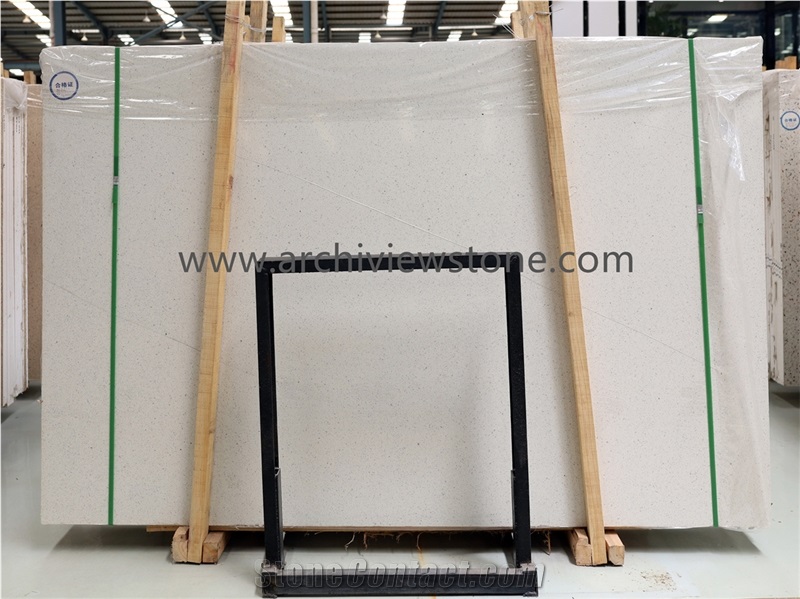 Precast White Terrazzo Slabs For Floor Wall Tiles