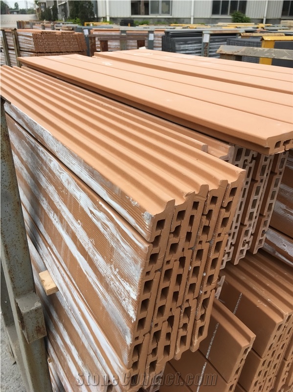 Terracotta Wall Cladding, Beige Terracotta Tiles