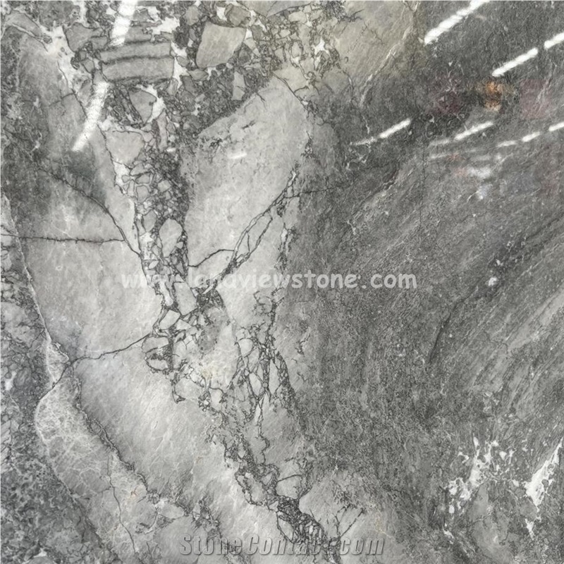 Mystic Grey Quartzite Slabs