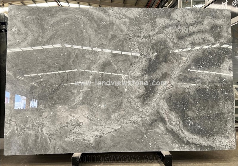Mystic Grey Quartzite Slabs