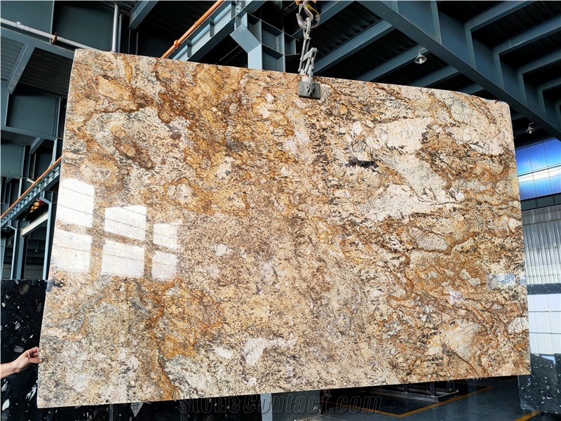 Solaris Granite Granito Amarelo Solarius Giallo Solaris