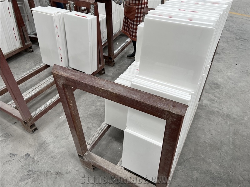 Thassos Crystal White Marble Tiles Slabs