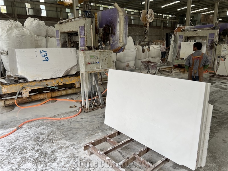 Thassos Crystal White Marble Tiles Slabs