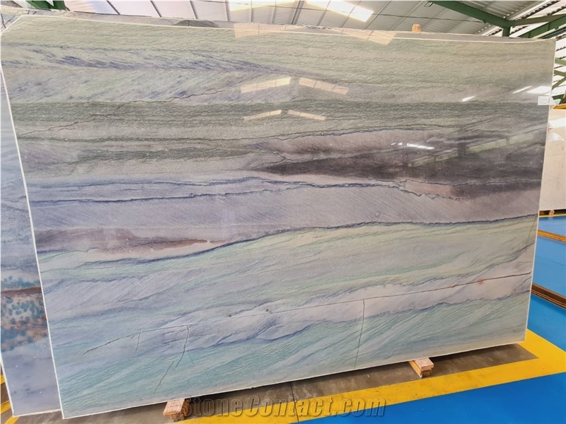 Imperial Blue Quartzite Slabs