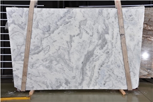 Shadow White Marble Blocks - Slabs