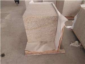 China Rusty G682 Granite Yellow Granite Tile Flooring Pavers